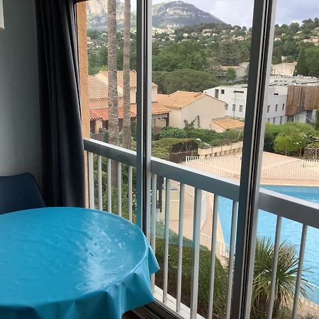Au Calme Dans Hameau Fleuri Joli Studio 3 Pers Piscine Parking Wi-Fi Vence Exterior foto